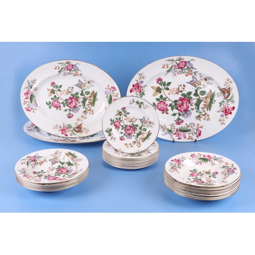 303 - A large quantity of Wedgwood Charnwood pattern tea and dinner wares.