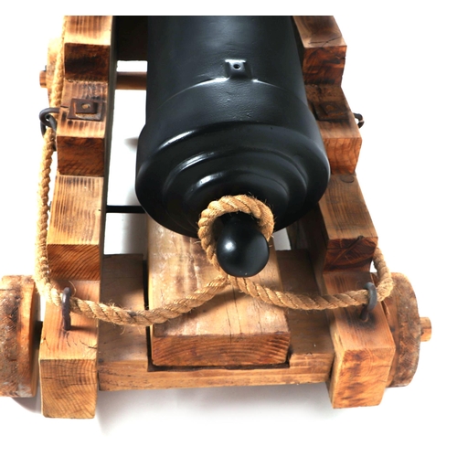 114 - Pirates of the Caribbean (2011) deck cannon. A large cannon having a reinforced fiberglass barrel 16... 