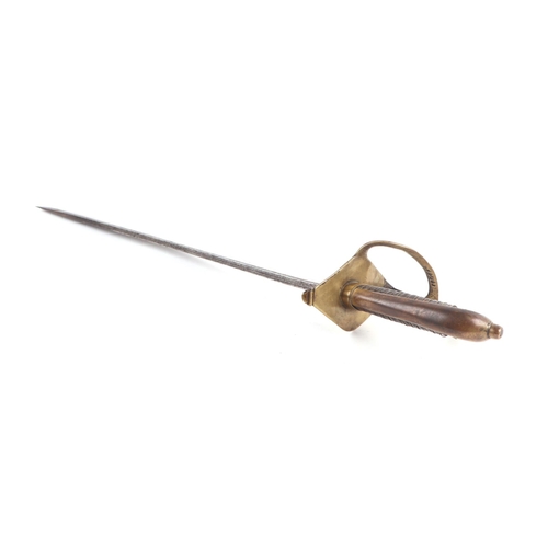 118 - A late 18th century Italian (Kingdom of Sardinia) Sardinian Infantry Sabre. Having a brass hilt with... 
