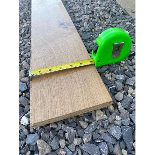 73 - A quantity of brand new Broadleaf Elegance engineered aged oak flooring, 2cms depth, approximately 2... 