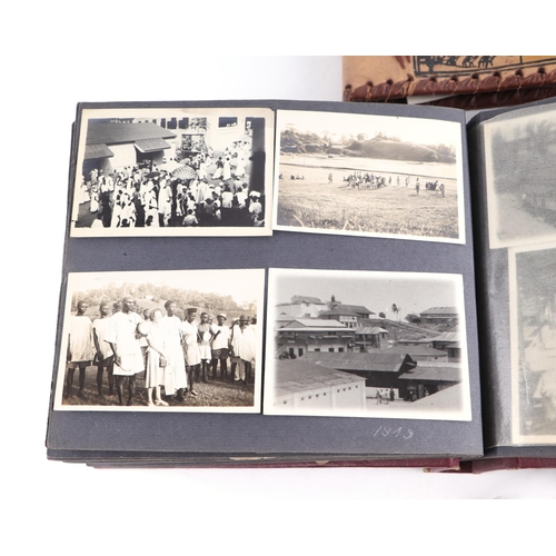 93 - Aviation interest:  A photograph album circa 1954 of Royal Air Force Kenya 1340 flight with various ... 