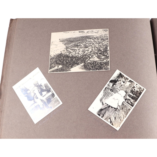 93 - Aviation interest:  A photograph album circa 1954 of Royal Air Force Kenya 1340 flight with various ... 
