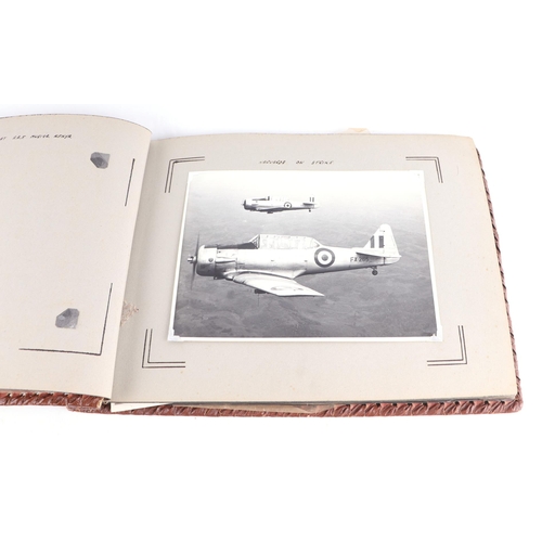93 - Aviation interest:  A photograph album circa 1954 of Royal Air Force Kenya 1340 flight with various ... 