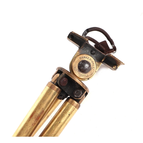 95 - A Parker-Hale spotting scope tripod, list no. 2275, 38cms high.
