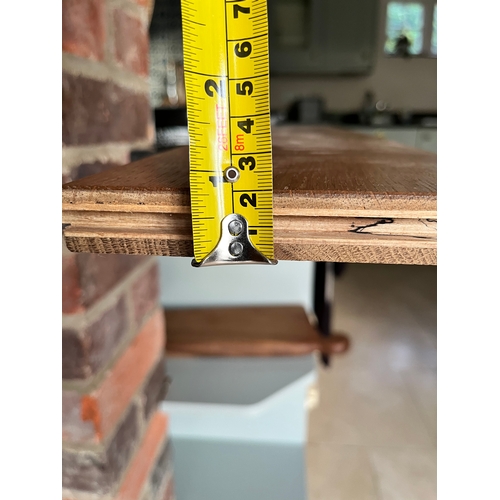 73 - A quantity of brand new Broadleaf Elegance engineered aged oak flooring, 2cms depth, approximately 2... 