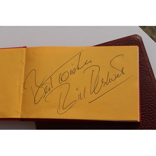 87 - A group of autograph albums to include signatures by Bobby Moore, Barry Sheen, Stan Woods, Barbara W... 