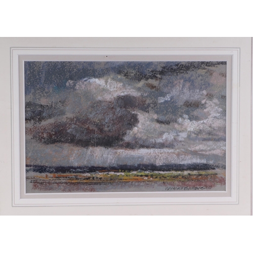 186 - Norman Battershill RBA ROI (1922-2010) - Approaching Storm Clouds - watercolour, signed lower right,... 