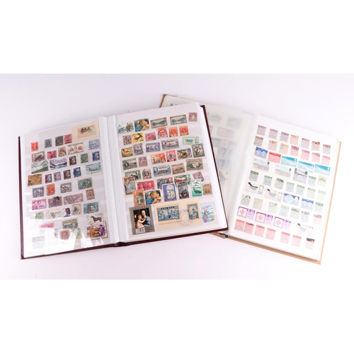 39 - Two GB & World stamp albums to include Penny Reds, Commemorative and Sporting examples (2).