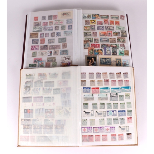 39 - Two GB & World stamp albums to include Penny Reds, Commemorative and Sporting examples (2).