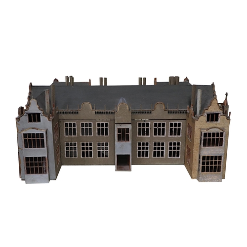 73 - A scale model / doll's house depicting Montacute House, Montacute, Somerset, the late Elizabethan ma... 