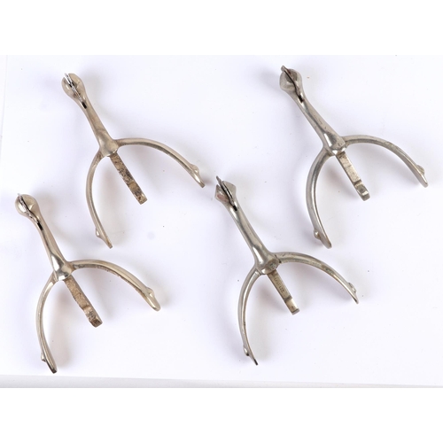 93 - Two pairs of military spurs (2).