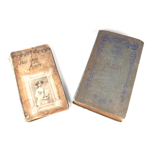 1379 - Two early 20th century postcard albums containing topographical, Bamford's actor /actress postcards ... 