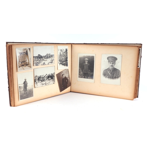 1413 - A WWI photograph album relating to HMS Neptune and other Royal Naval ships, her travels including Af... 