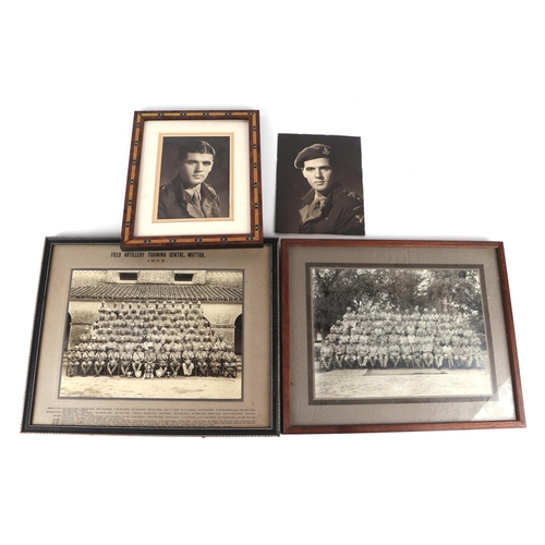 1419 - A large quantity of military photographs including Poona, Gymnastic and Fencing School, 1895