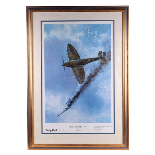 175 - Peter Hogan, 'Duel in the sky', limited edition print, signed in pencil to the margin, with certific... 