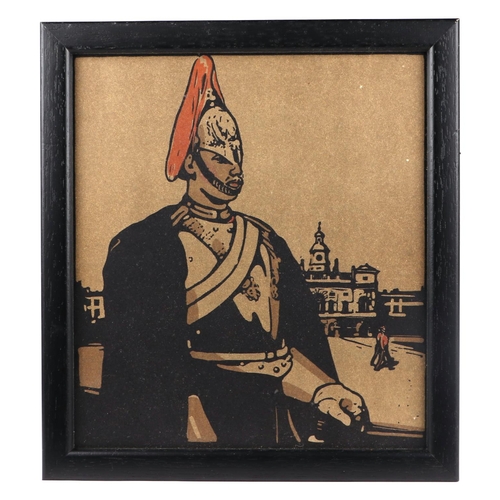 199 - William Nicholson, a group of four lithographs 'London Types', all framed and glazed, each approx 22... 