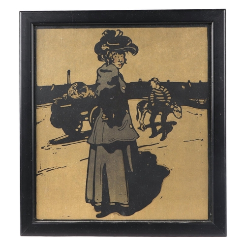 199 - William Nicholson, a group of four lithographs 'London Types', all framed and glazed, each approx 22... 