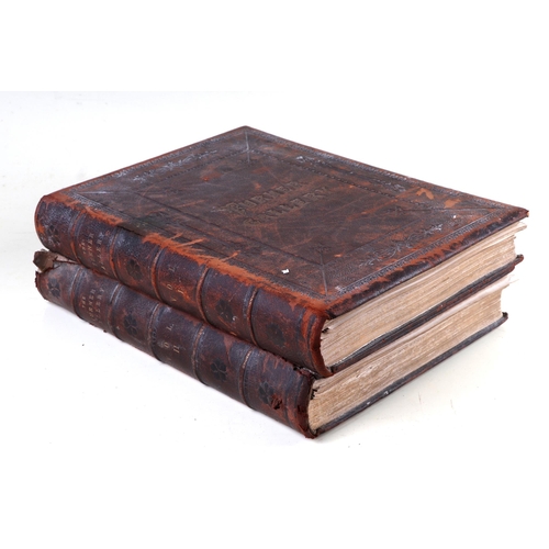 20 - JMW Turner, Moroccan leather bound books 'The Turner Gallery', A series of one hundred and twenty en... 