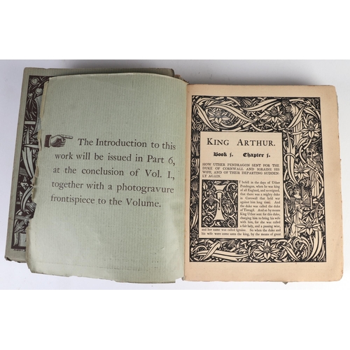 28 - Aubrey Beardsley:  Illustrated Le Morte D'Arthur, in twelve parts, published by Dent (12).