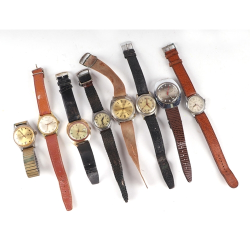 343 - A quantity fo assorted ladies and gentlemen's vintage watches to include Avalon, Chancellor, Lunesa;... 