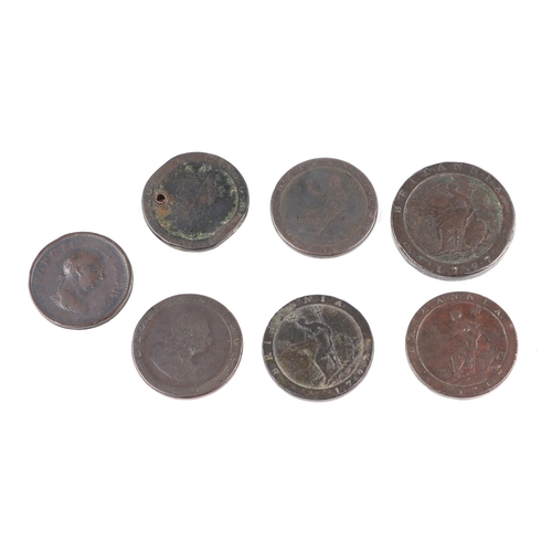 353 - A quantity of Victorian and earlier GB copper coinage to include cartwheel pennies and other coinage... 