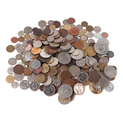 358 - A quantity of GB and other world coverage coinage, various denominations.