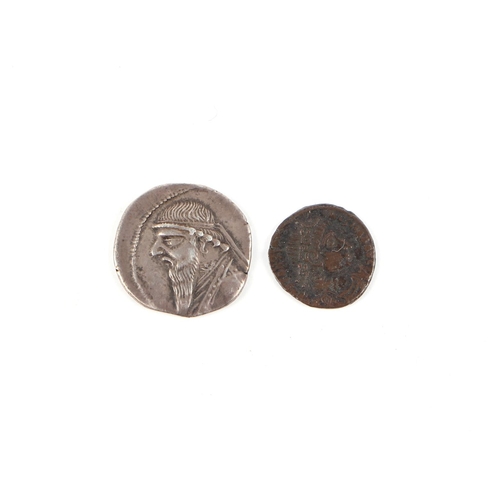 362 - Roman antiquity coins comprising Roman Constantine III (337-341~AD) Glory to the Army Autioch, a Axu... 