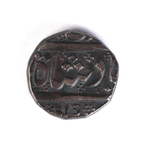 365 - A 19th Century Indian Silver Rupee, 11.3g