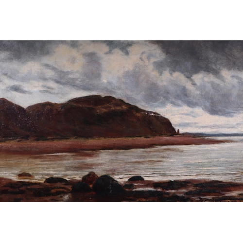 954 - Lee Rogers (Victorian school) - Seascape - signed & dated 1881 lower left, 53 by 34cms.