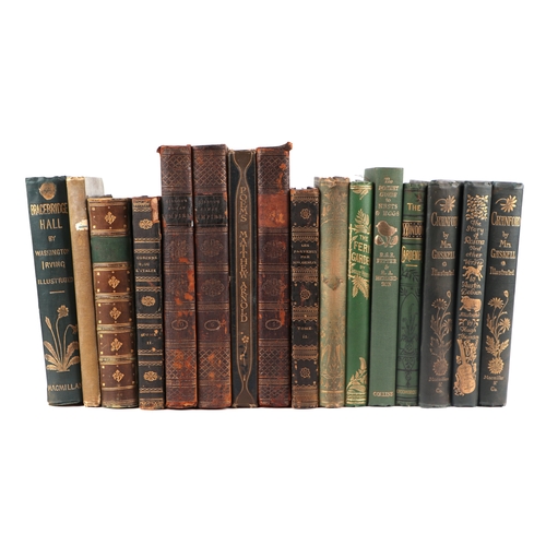 15 - A quantity of antique books to include 'The History of the Decline and Fall of the Roman Empire' by ... 