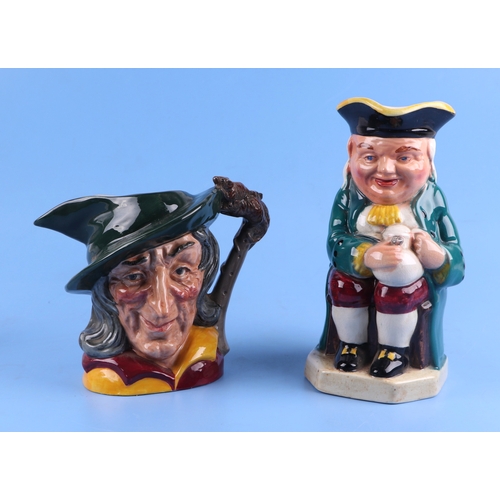 67 - A quantity of Royal Doulton character jugs to include Fortune Teller D6874, North American Indian D6... 