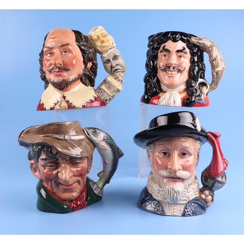 67 - A quantity of Royal Doulton character jugs to include Fortune Teller D6874, North American Indian D6... 