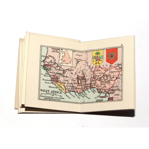 245 - Three miniature books to include Recollections of Brighton No. 1; Newman & Co. Atlas of the British ... 