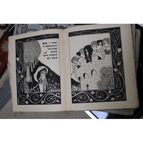 28 - Aubrey Beardsley:  Illustrated Le Morte D'Arthur, in twelve parts, published by Dent (12).