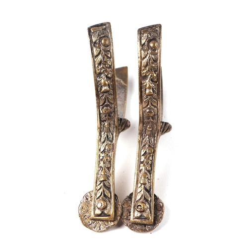 130 - A pair of Victorian Officer's dress spurs.