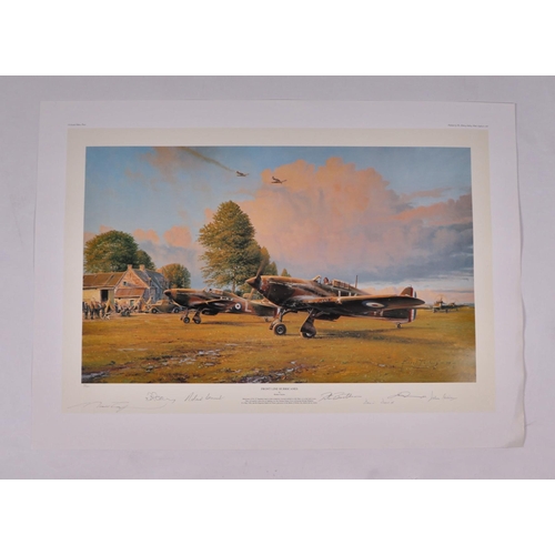 194 - After Robert Taylor - Fighter General - limited edition print numbered 47/100, signed by the artist ... 