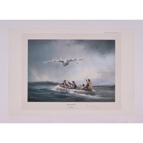 195 - After Robert Taylor - Defiant To The Last - limited edition print numbered 2/250, signed by the arti... 