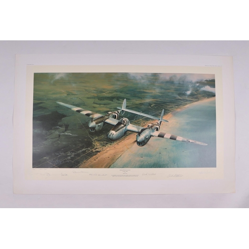 200 - After Robert Taylor - Doolittle's D-Day - limited edition print numbered 2/50, signed by the artist ... 