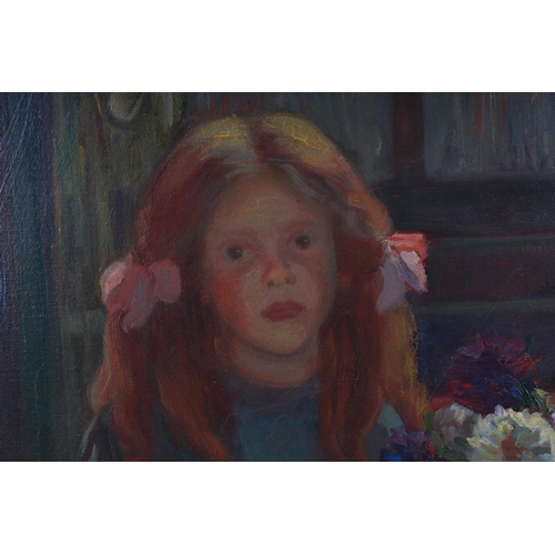 201 - Janina (Janine) Forbes-Robertson (1877-1922) - Portrait of the Artist's Daughter Cecilia - the artis... 