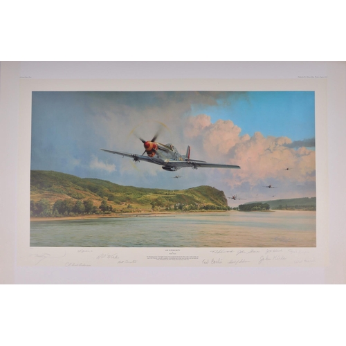 206 - After Robert Taylor - Air Superiority - limited edition print numbered 2/400, signed by the artist a... 