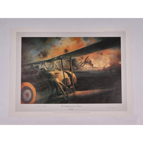 209 - After Robert Taylor - The Lancaster VC - limited edition print signed in pencil to the margin by Nor... 