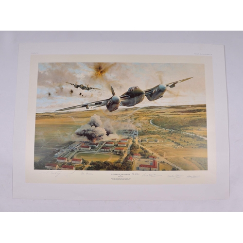 214 - After Robert Taylor - The Battle For Britain - limited edition print numbered 2/200, signed by the a... 