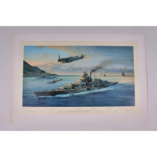 218 - After Robert Taylor - Mission Completed - limited edition print numbered 257/1000, signed by the art... 