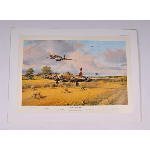 227 - After Robert Taylor - Hunters In The Desert - limited edition print numbered 635/1250 signed by the ... 