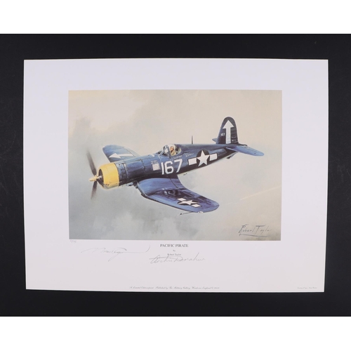 228 - After Robert Taylor - Hurricane - limited edition print signed by the artist and Commander R R Stanf... 