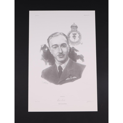 234 - After J G Keek -  five limited edition prints of VC Recipients including Flying Officer John Cruicks... 