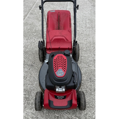 24 - A Mountfield SP53 Elite petrol engine lawn mower.