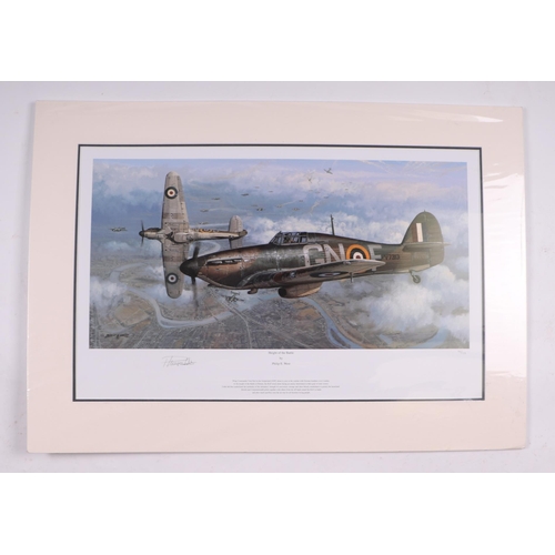 249 - After Philip E West, two limited edition prints - Lancasters at the Ready - numbered 10/100 and sign... 