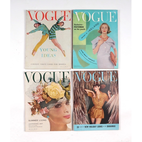 30 - Original Vogue magazines 1959 - issues 1, 2, 3, 4, 5, 6, 7, 8, 9, 10, 11, and 12 (12).