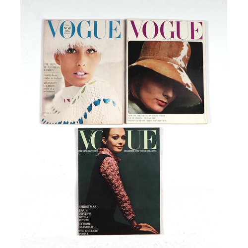 34 - Original Vogue magazines 1963 - issues 1, 3, 4, 5, 6, 7, 8, 9, 10, 11, 12, 13, 14, 15, 16 (15).Condi... 